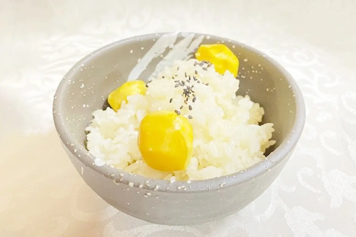 栗おこわ