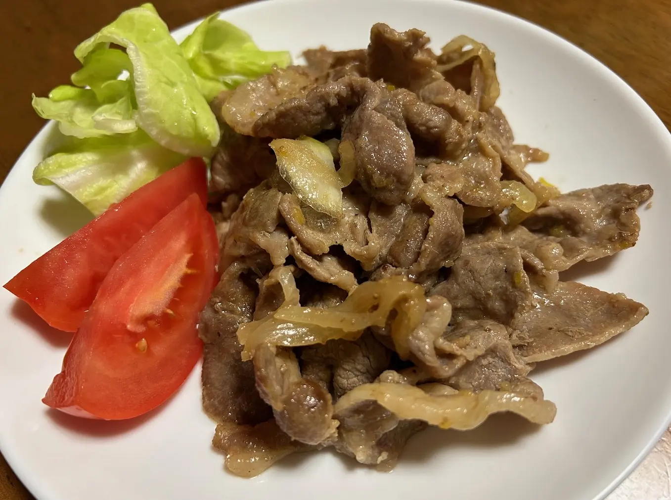 豚肉のゆず生姜炒め